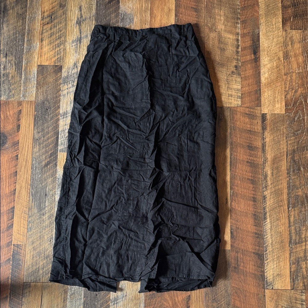 Old Navy Elegant Black Maxi Skirt